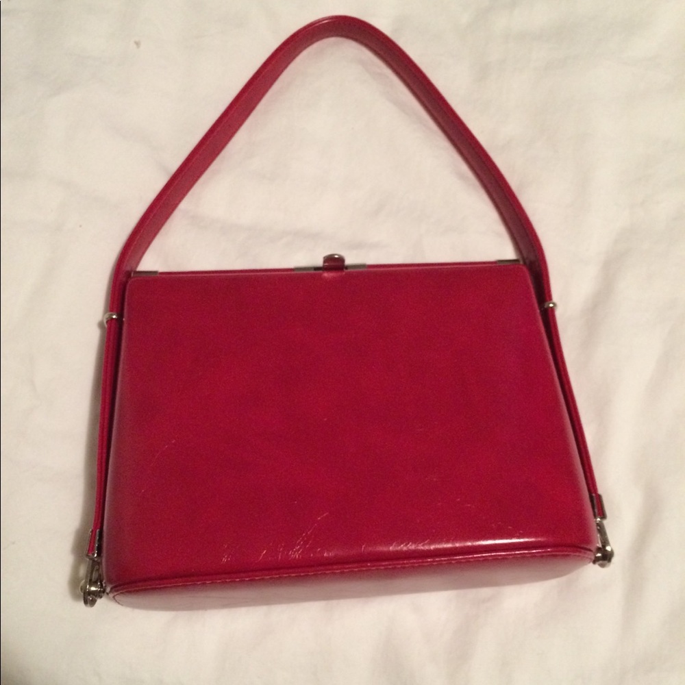 PINK STIX Frame purse